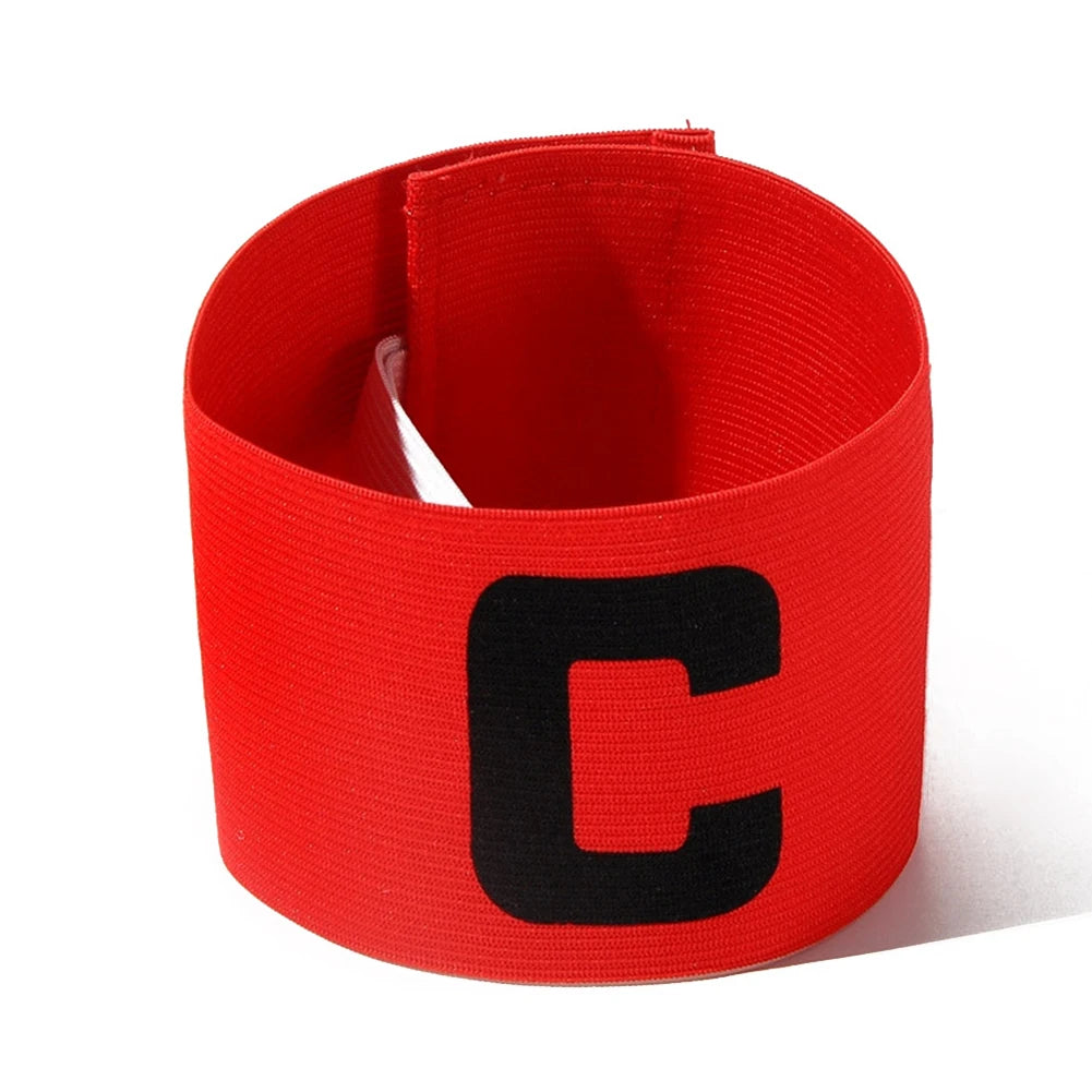 Football Captain's Armband For Kids Adults Adjustable Stripe Arm Band Comfortable and Durable Soccer Band For Football Captain