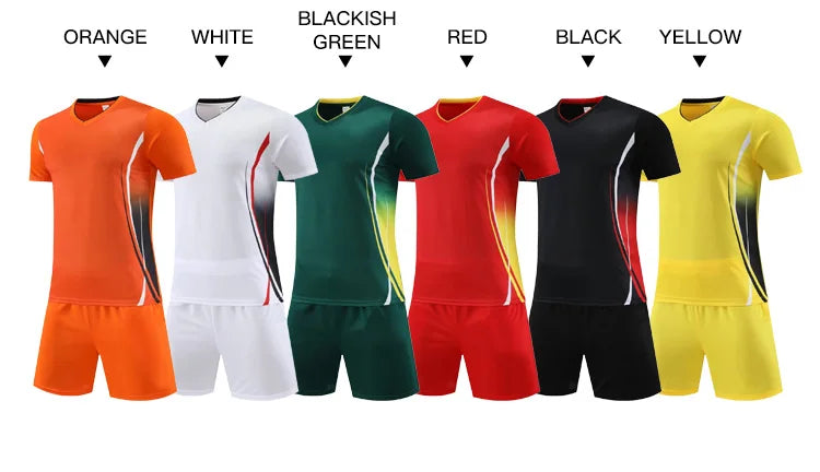 Adult Kid Soccer Jersey Customize Football Uniforms Shirts Men Women Futsal Sportswear Training Tracksuit Sports Outfit Clothes