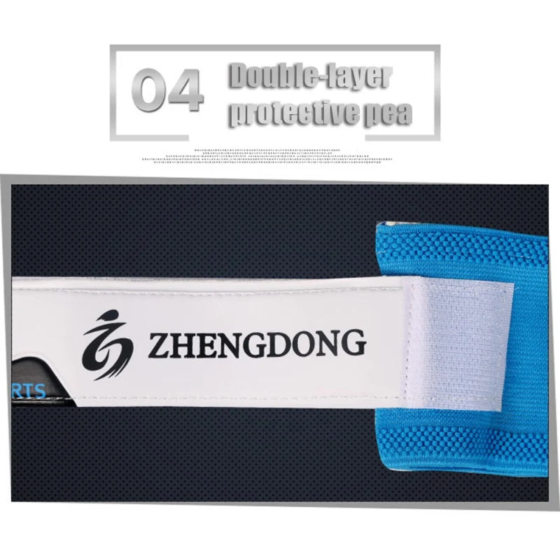 Primary And Secondary School Students Adult Thickened Latex Soccer Goalkeeper Glove Double-Layer Non-Slip Train Protective Glove