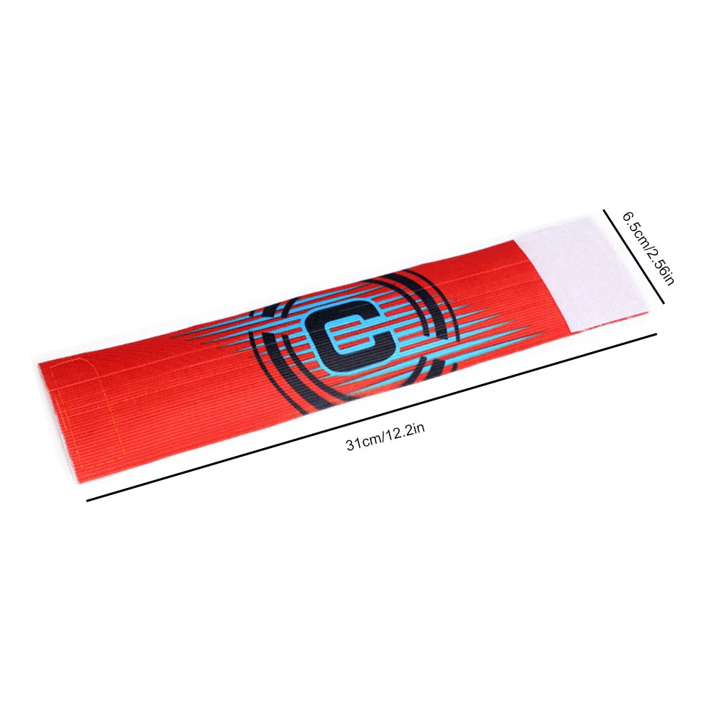 Football Captain's Armband For Kids Adults Adjustable Stripe Arm Band Comfortable and Durable Soccer Band For Football Captain