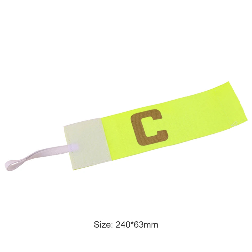 Football Captain's Armband For Kids Adults Adjustable Stripe Arm Band Comfortable and Durable Soccer Band For Football Captain