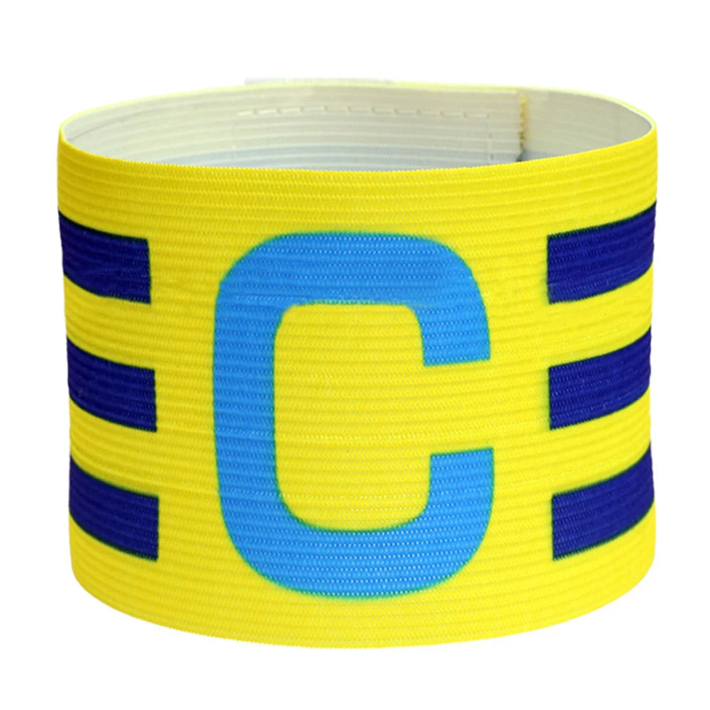 Football Captain's Armband For Kids Adults Adjustable Stripe Arm Band Comfortable and Durable Soccer Band For Football Captain