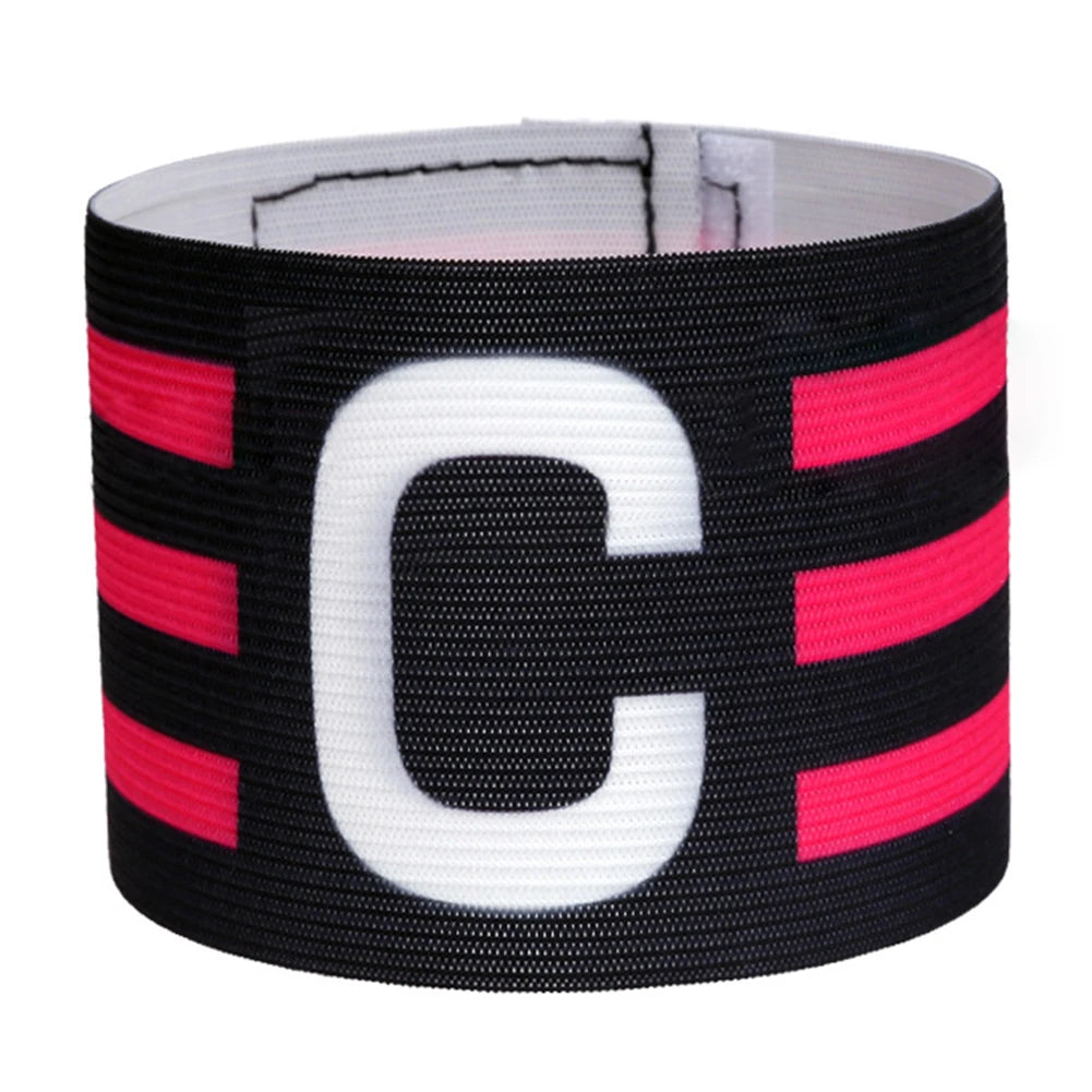 Football Captain's Armband For Kids Adults Adjustable Stripe Arm Band Comfortable and Durable Soccer Band For Football Captain