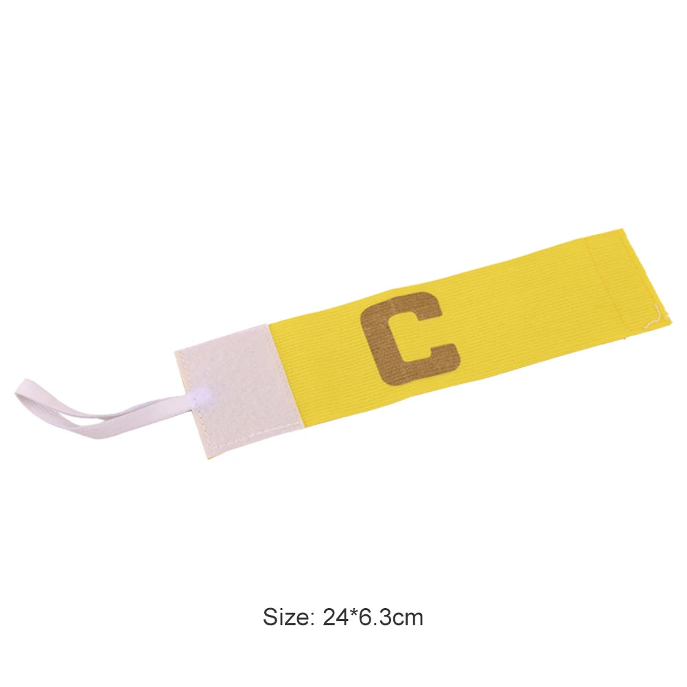 Football Captain's Armband For Kids Adults Adjustable Stripe Arm Band Comfortable and Durable Soccer Band For Football Captain